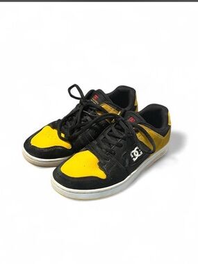 DC Yellow and Black Skate Shoes